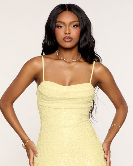 After Party Sparkle Sequin Mini Dress