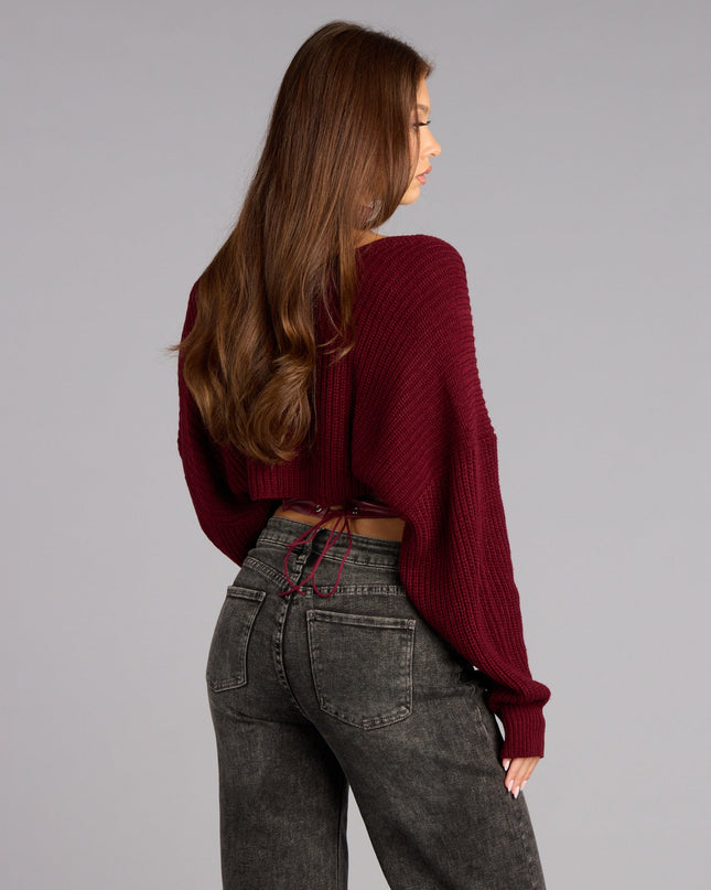 Sweet And Cozy Oversized Knit Sweater Bolero