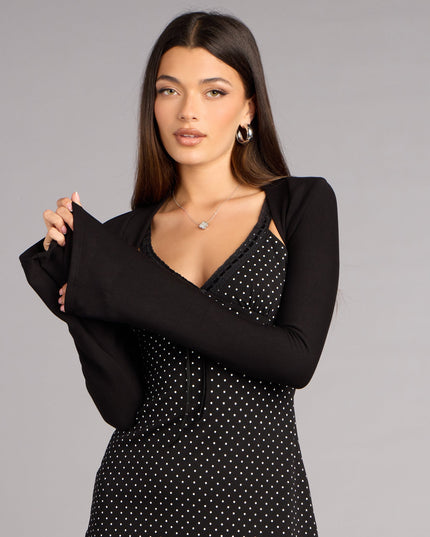 Soft Layer Mood Knit Bolero