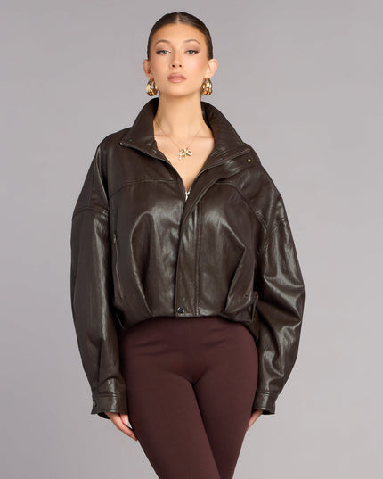Downtown Cool Bomber Jacket
