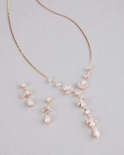 Garden Gala Cubic Zirconia Jewelry Set