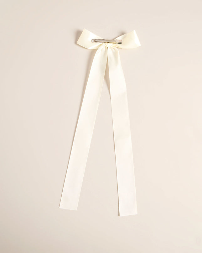 Tied With Intention Satin Bow Hair Clip