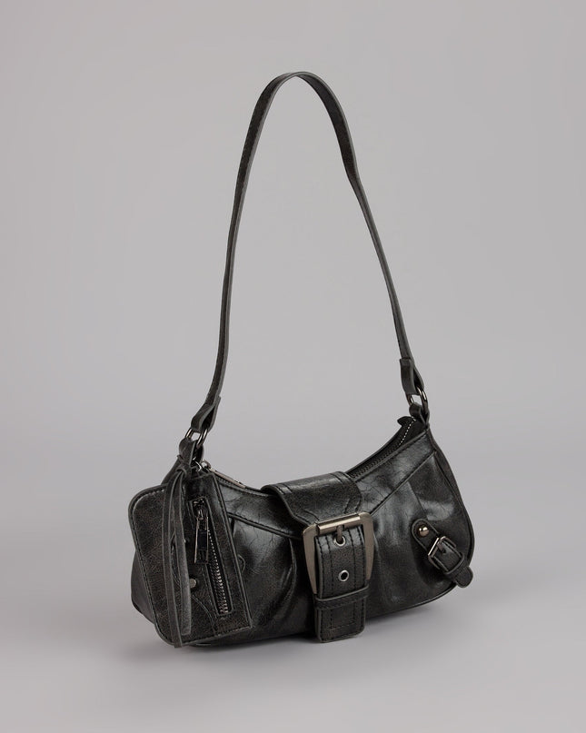 High Rating Buckle Strap Shoulder Bag