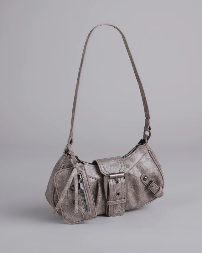 High Rating Buckle Strap Shoulder Bag
