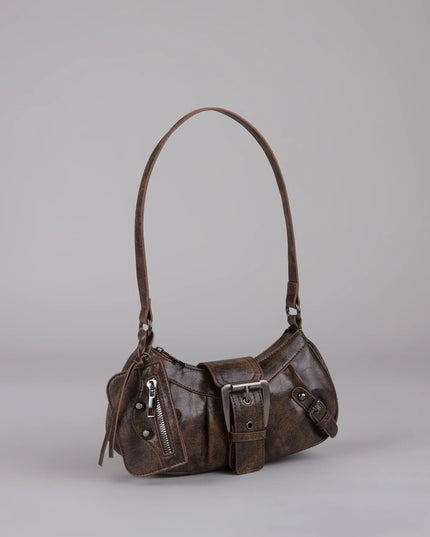 High Rating Buckle Strap Shoulder Bag