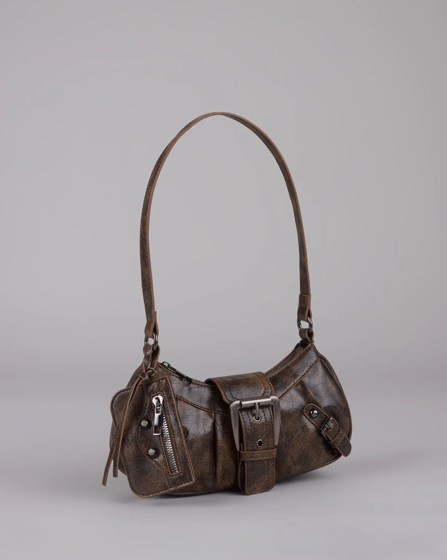 High Rating Buckle Strap Shoulder Bag