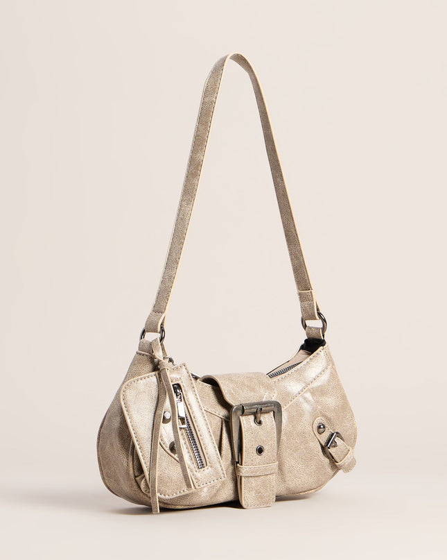 High Rating Buckle Strap Shoulder Bag