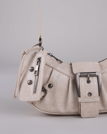 High Rating Buckle Strap Shoulder Bag