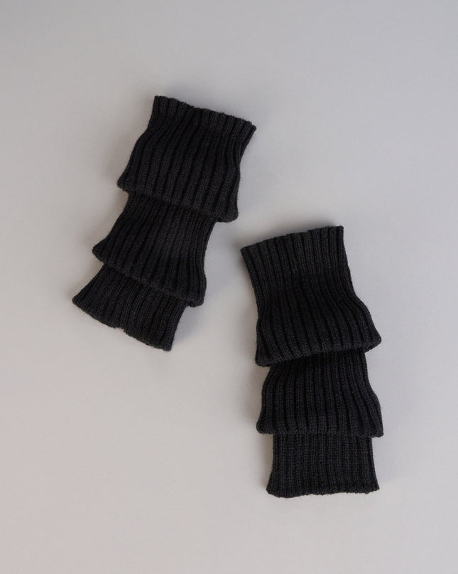 Stylish Layer Rib Knit Leg Warmers
