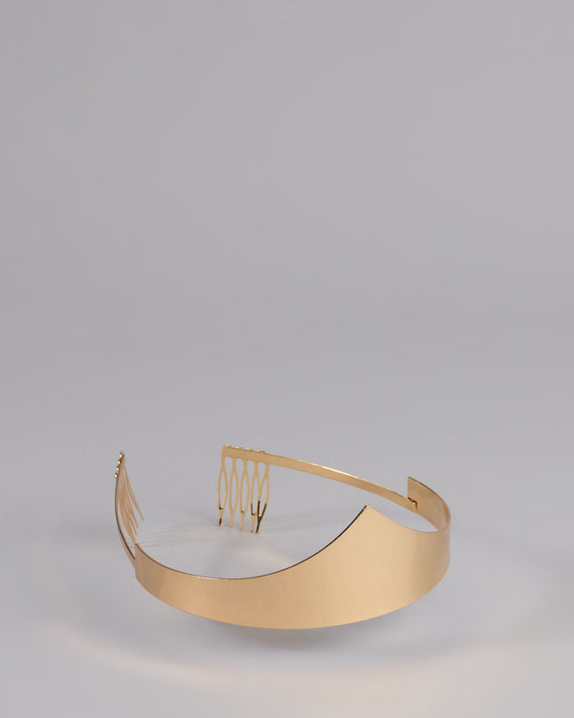 Lady Justice Metal Crown