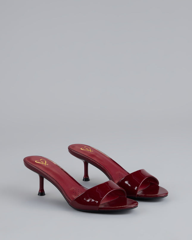 Own the Moment Patent Heeled Mules