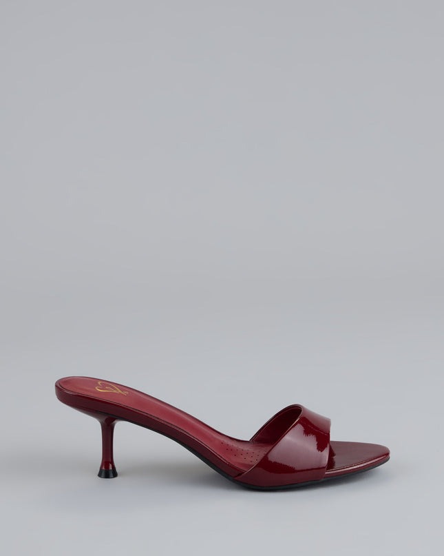 Own the Moment Patent Heeled Mules