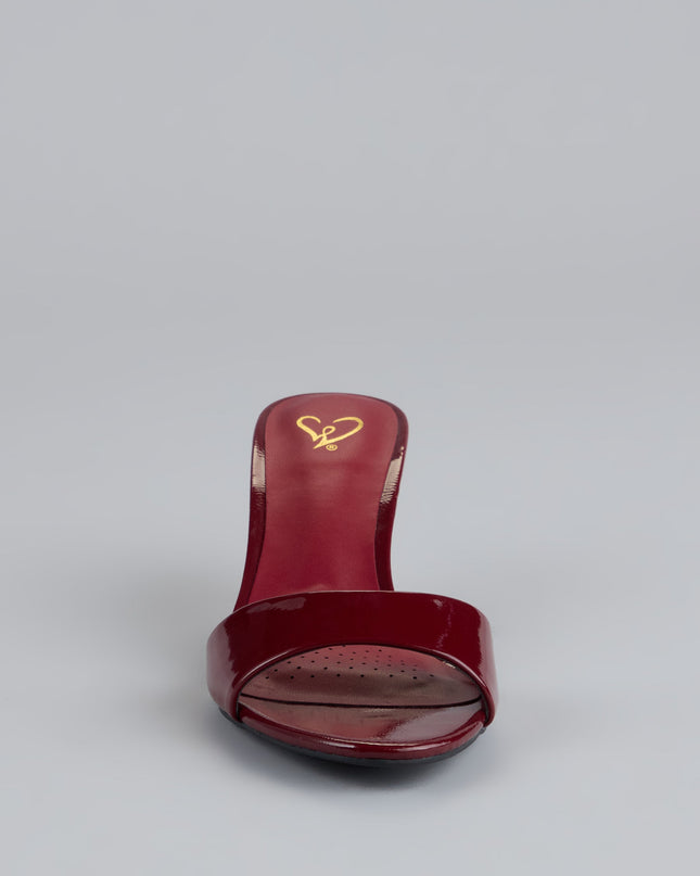 Own the Moment Patent Heeled Mules