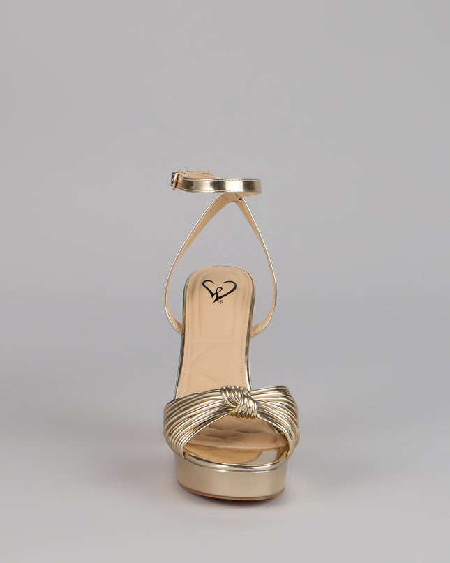 Extra Shine Platform Block Heels