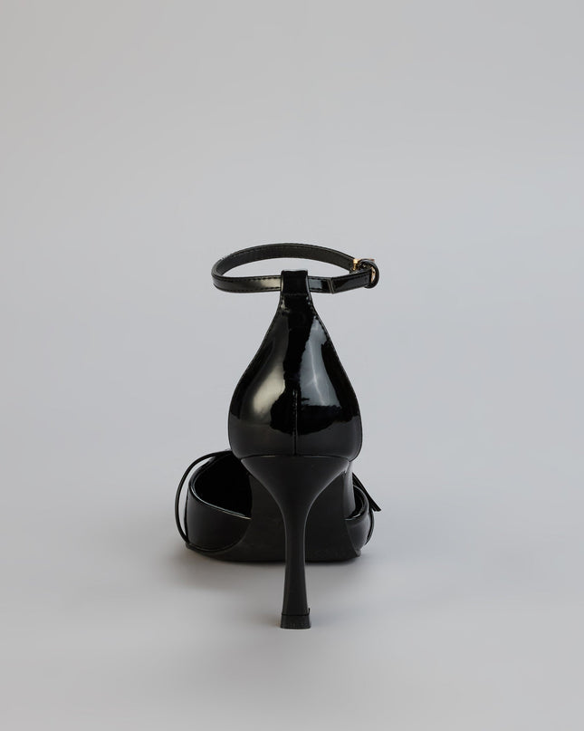 Point Taken Closed Toe Buckle Pumps