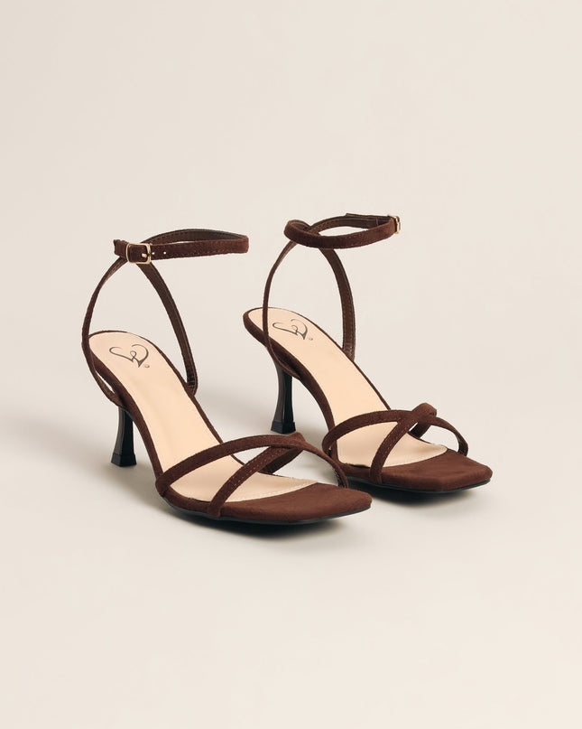 Plans Came Up Square Toe Kitten Heels