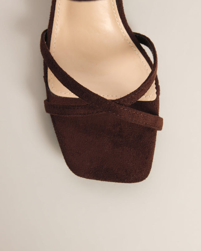 Plans Came Up Square Toe Kitten Heels