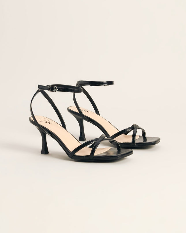 Plans Came Up Square Toe Kitten Heels