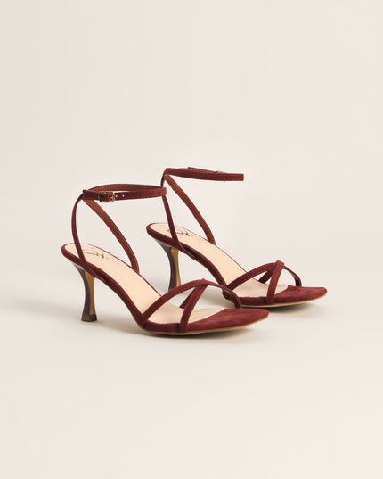 Plans Came Up Square Toe Kitten Heels