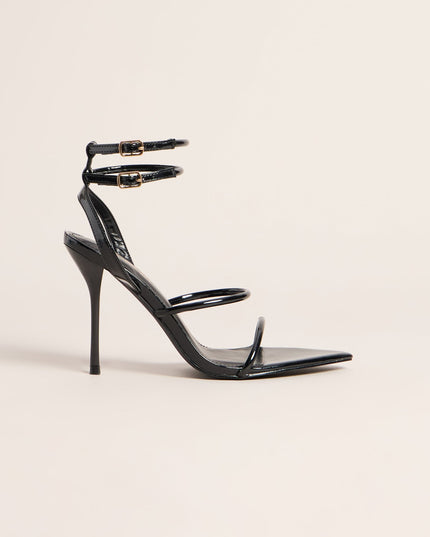 Double Take Multi-Strap Stiletto Heels