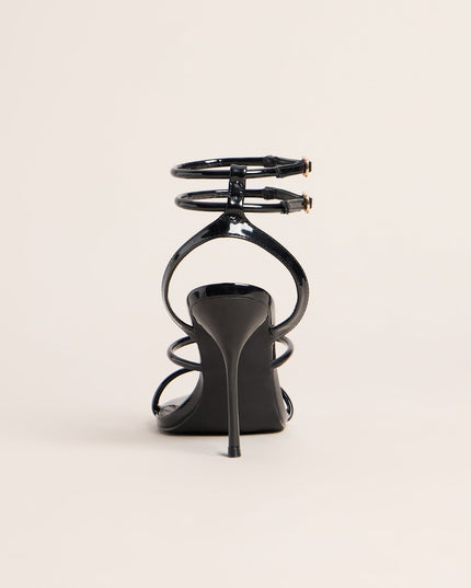 Double Take Multi-Strap Stiletto Heels