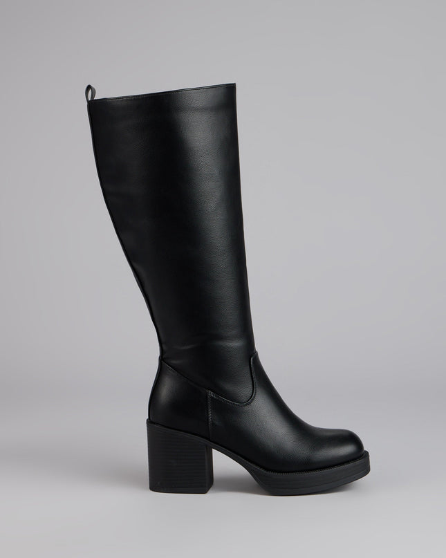 City Edge Wide Calf Platform Boots